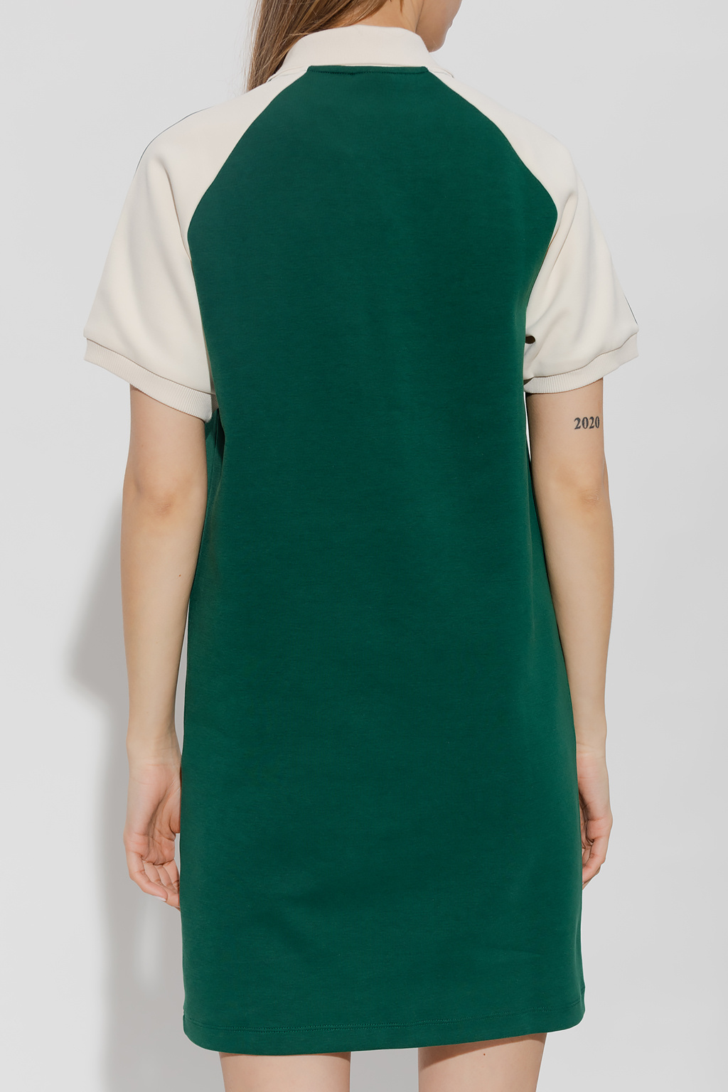 ☆Adidas☆Originals Knit Collar Short Sleeve Dress Green Amazon.com: ADIDAS Originals Women's Adicolor 3-Stripes Knit